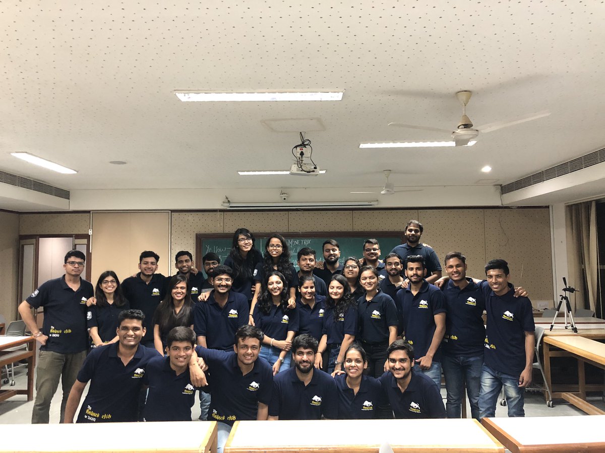 vishakhamundra's tweet photo. Week 11: After completion of our first successful event. Exhausted to the core, but worth every bit of it. #Financeclub #MONETRIX #IMNU https://t.co/nZcw5WGqCW