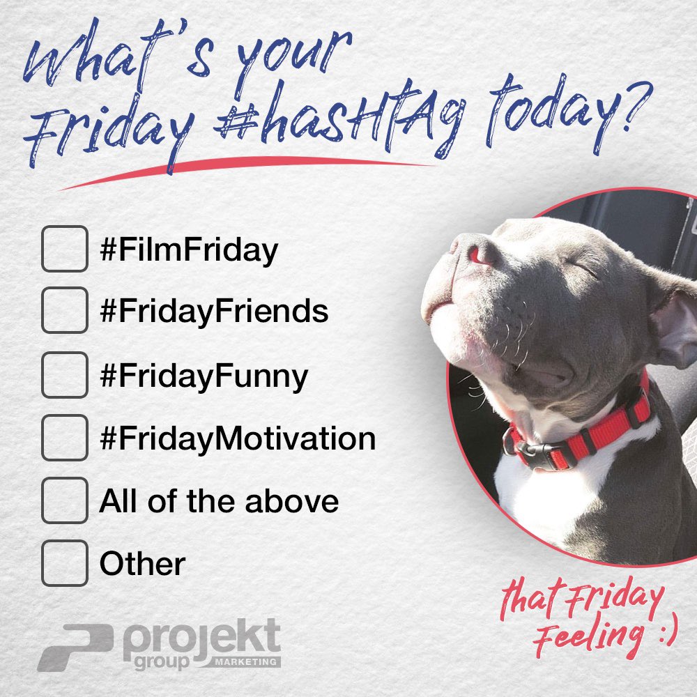 PICK ONE. Comment below. For us is: 
✅ALL OF THE ABOVE
✅OTHER: #FRIDAYFEELING
Yours?
😎🍺🍸🍷☀️ 🎤💃🕺🏼
#projektgroup
