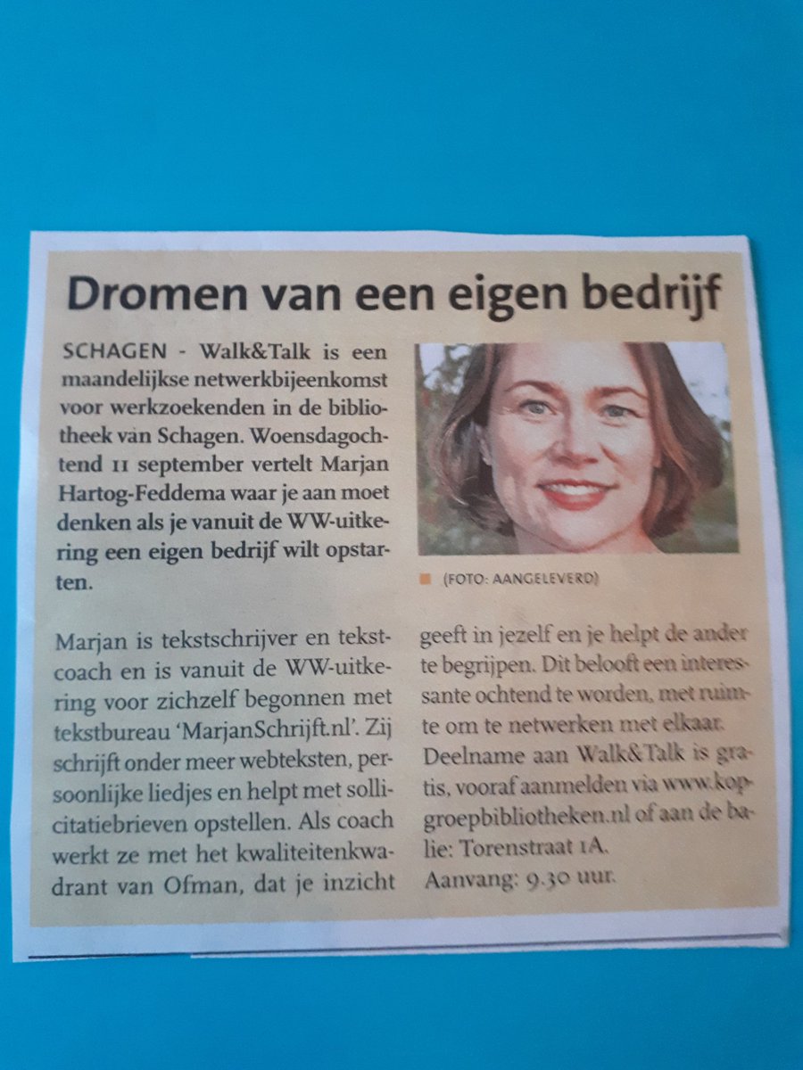Zeg het voort... retweet wordt gewaardeerd!