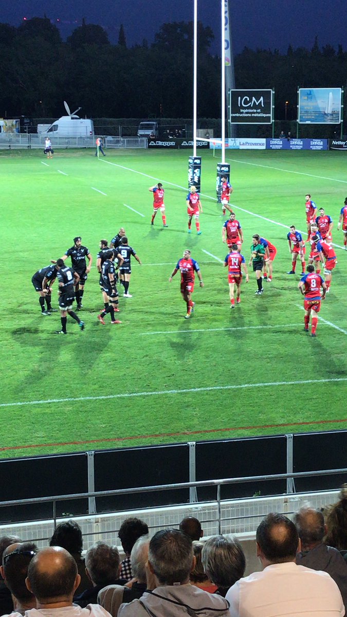 Audijo13's tweet image. Il faut vraiment que je vous ❤️@ProvenceRugby ! 1h 1/2 Aix Marseille ! Allez les Noirs !