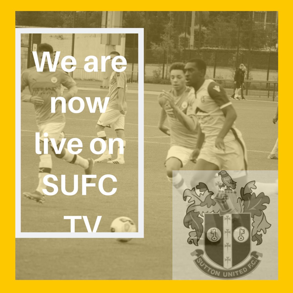 sutton_academy's tweet image. It’s finally here‼️Go check out our academy page on YouTube SUFCTV #suttonunited #academy #realpathways #sufctv #evolving
