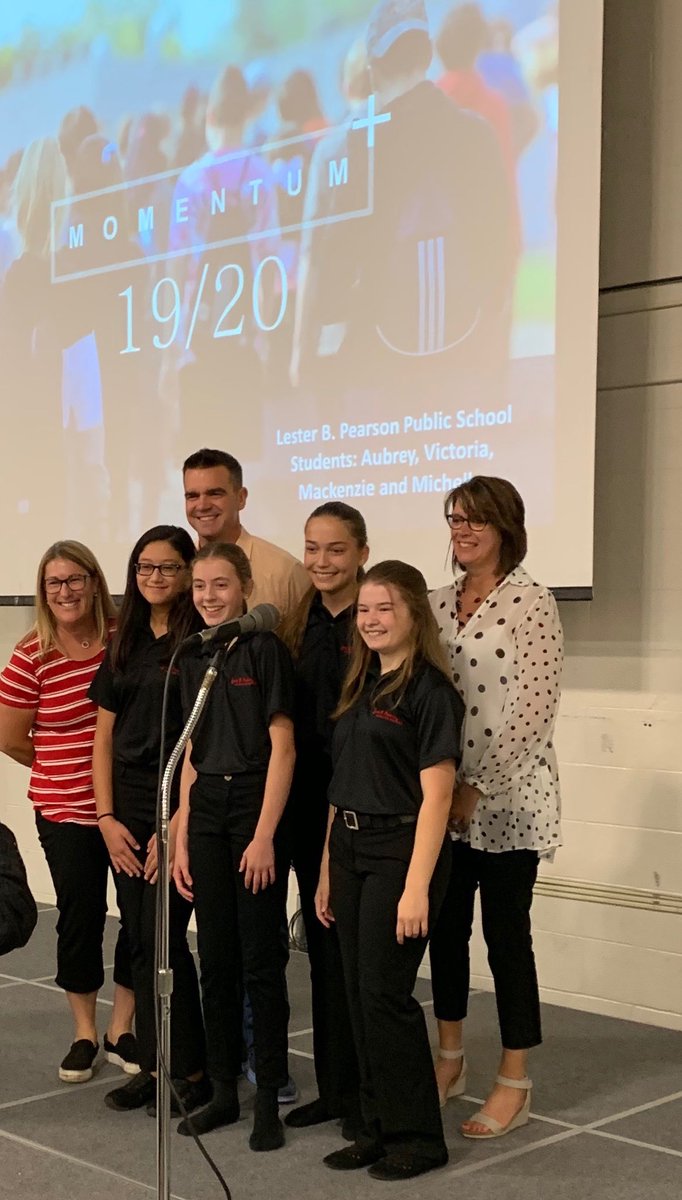 Great student performance this morning by Lester B Pearson at our Education/Leathorne Centre welcome back event!