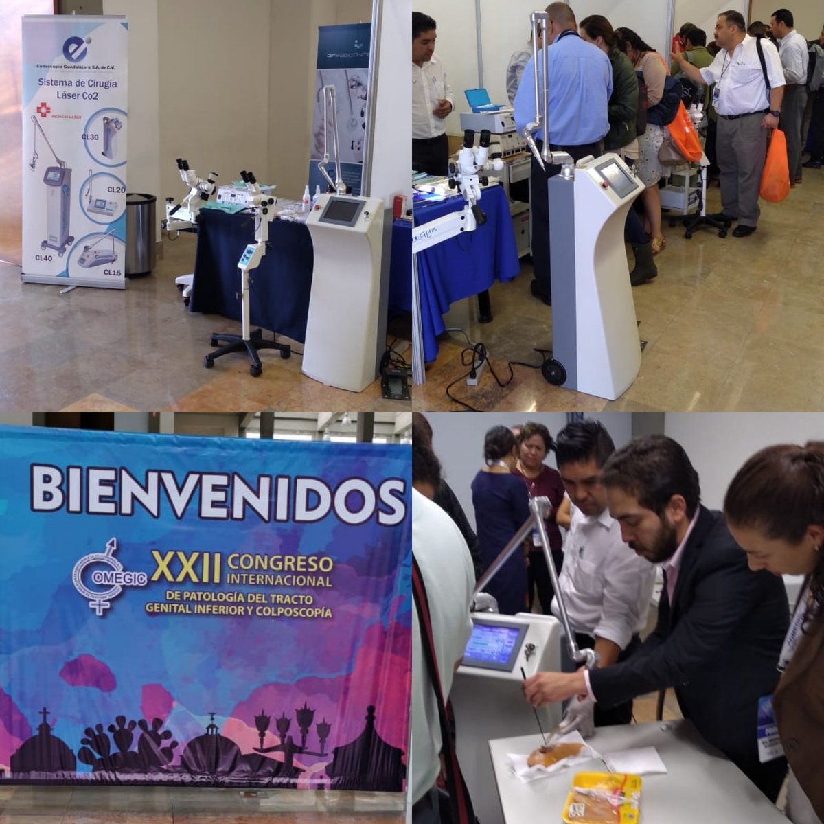 EndoscopiaGDL's tweet photo. Estamos participando en el XXII Congreso internacional de Patología del tracto genital inferior y colposcopia con nuestro sistema #LáserCo2 CL40
#Doctorslife #surgerylife #drmexico #hospital #Medico #Egdl #Ginecologos #congreso #LaserC02 #likeforlikes #ClinicadeDisplasias https://t.co/Dhfr2pyMpj