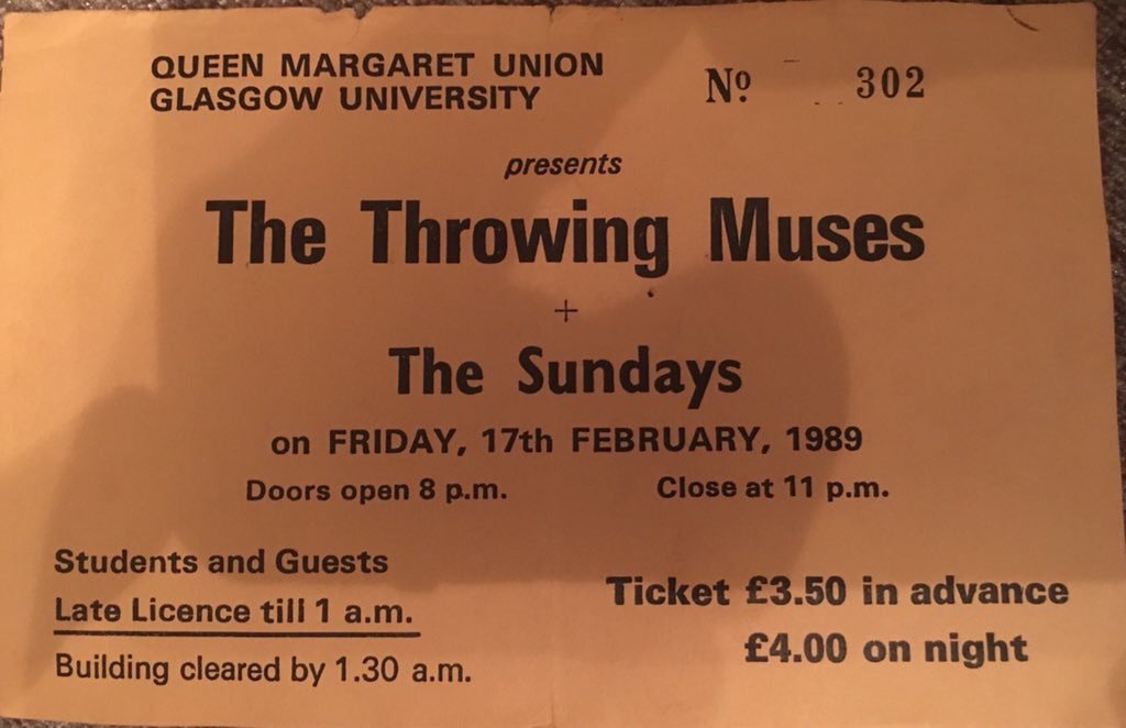 brianlforbes's tweet photo. @DickieCharming Agreed, wish they’d make some new music. Saw them on that tour with Galaxie 500, and as support act the year before #fourquid #TheSundays https://t.co/2cpSLAlpyb