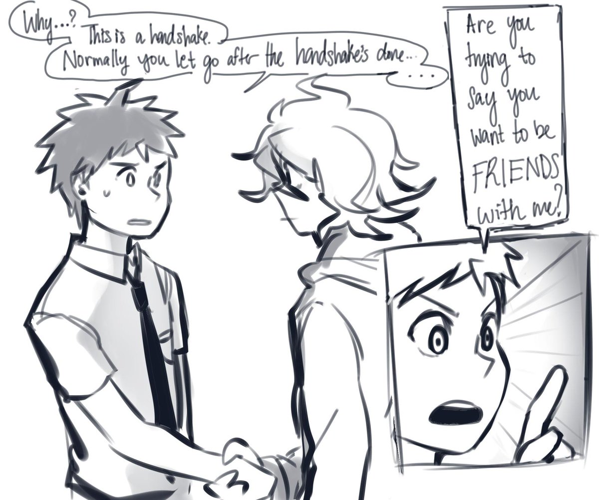 (3/3) "Do you think there would be any meaning in us being friends, Hajime?" 