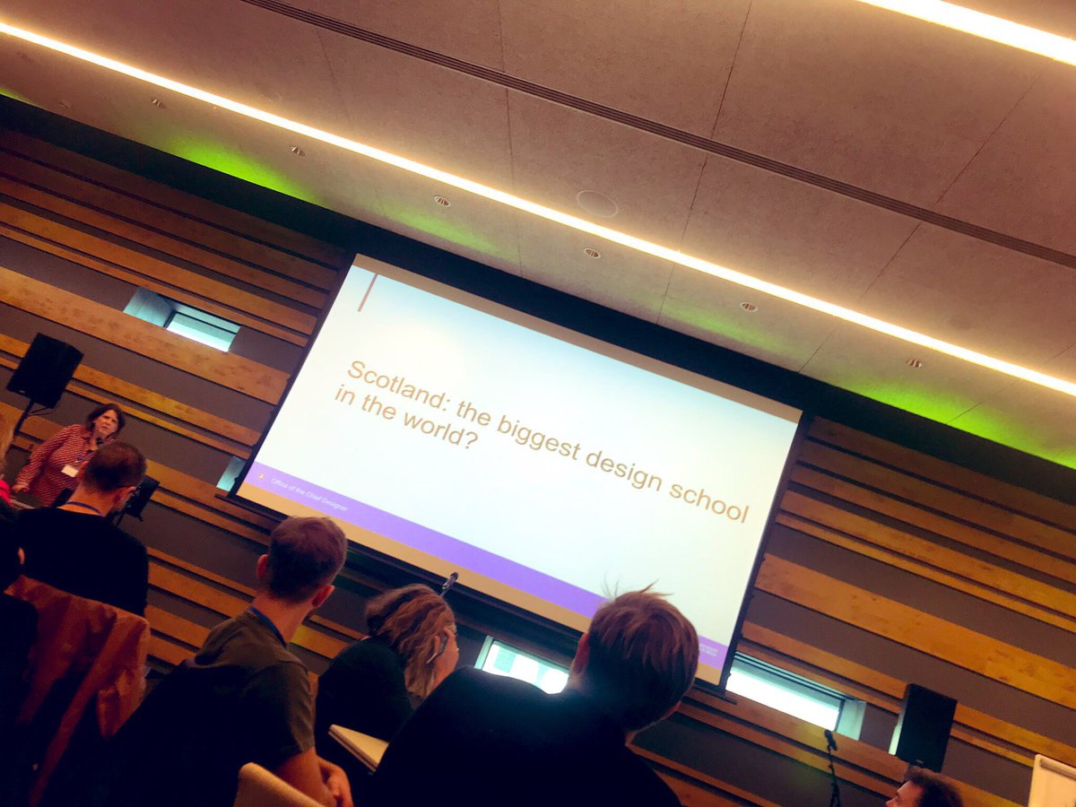 jenballie's tweet image. excellent insights from @operanomad &amp;amp; @catdrew_ advocating the power of using design to truly understand problems from the citizens perspective &amp;amp; collaborative approaches for designing public services #designprojectscotland #SAtSD @scotgov