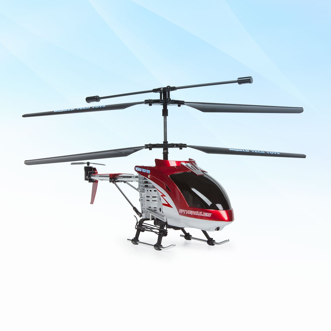 This baby takes a licking and keeps on ticking! Check out World Tech Toys Spy Hercules Camera Unbreakable 3.5CH RC Helicopter. It doesn't get any tougher than this.
Get yours today!
ow.ly/H8Q650vVsXb

#worldtechtoys #heli #rc #rctoys #remotecontrol #blades #fly #helicopter