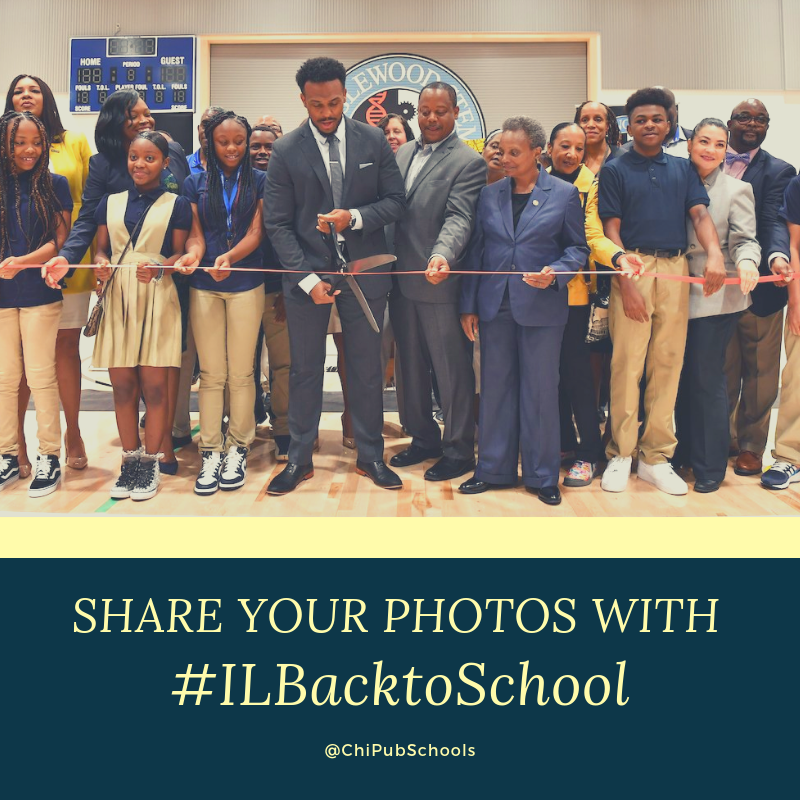 ISBEnews's tweet photo. We hope it was a fantastic first week for students in Chicago Public Schools, including at the new Englewood STEM High School! #ILBacktoSchool https://t.co/ZYm0qKif6c