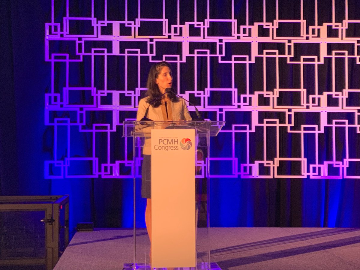 NCQA's tweet photo. Maia B. Morse, MPH, PCMH CCE, CPC-A, Primary Care Development Corporation: Measure third appointment availability, not next avail. This takes out one-offs like cancellations. Helps to better plan for short notice access spots. #PCMH2019 #NCQAisHere https://t.co/2iHxvZiCDB