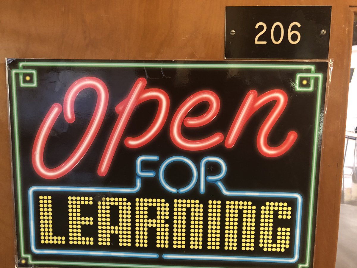 IAmNateNewman's tweet photo. Not only is GVSA open for learning but per @drmonicaceo’s definition we come to work everyday! https://t.co/eCJX2k7wPv