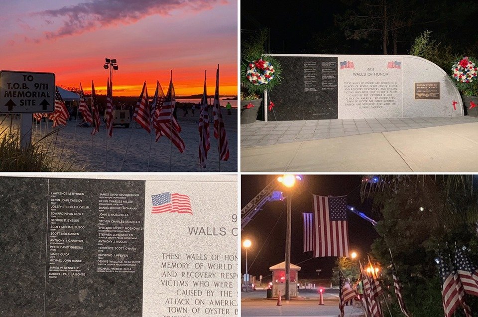 We joined together at TOBAY Beach to remember the victims of the September 11, 2001 Attacks. In addition, the TOB unveiled the 9/11 Walls of Honor in memory of those with a connection to the Town who tragically lost their lives to 9/11-related cancer and illnesses.#NeverForget
