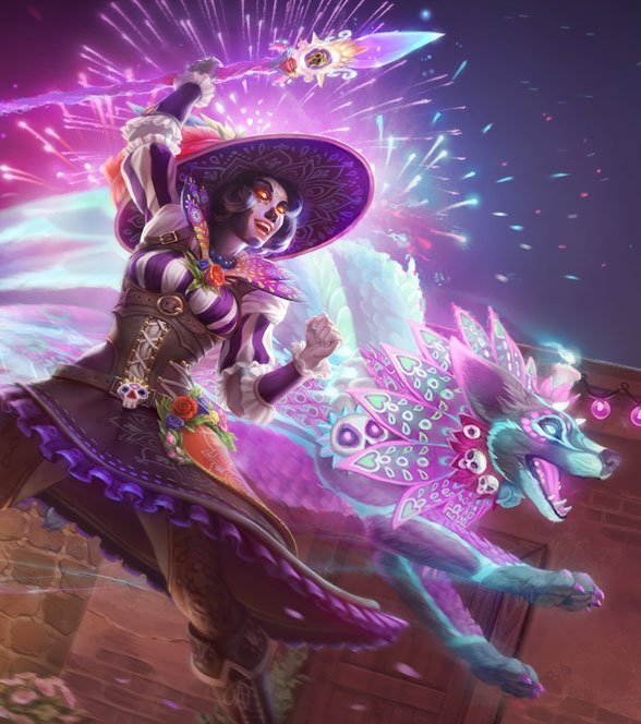 SoloDoubleJ's tweet image. Giving away a Calavera Skadi skin and a Gizmo Bellona Skin! RT + Follow to enter (Winners picked 9/12/19) GL!