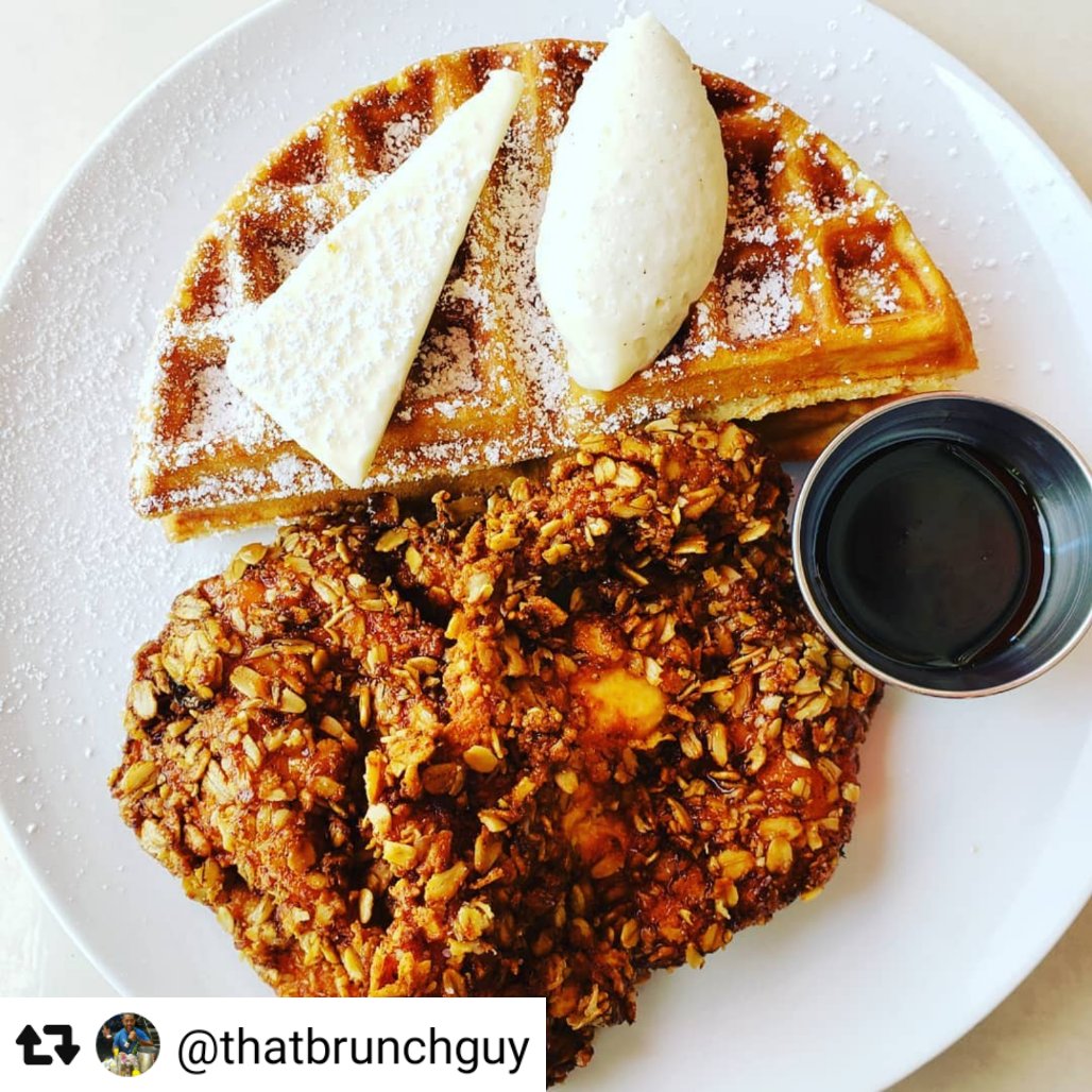 ProspectGourman's tweet photo. Bottoms up, it’s almost the weekend! Start off the weekend with our bottomless mimosas and an amazing selection of brunch offerings! Make your reservations for this weekend’s 🍳 Beverly Hill Billy Brunch served Saturday &amp; Sunday 10:30AM – 4:00PM #ProspectGourmand

📸thatbrunchguy https://t.co/YWm8T6XTLA