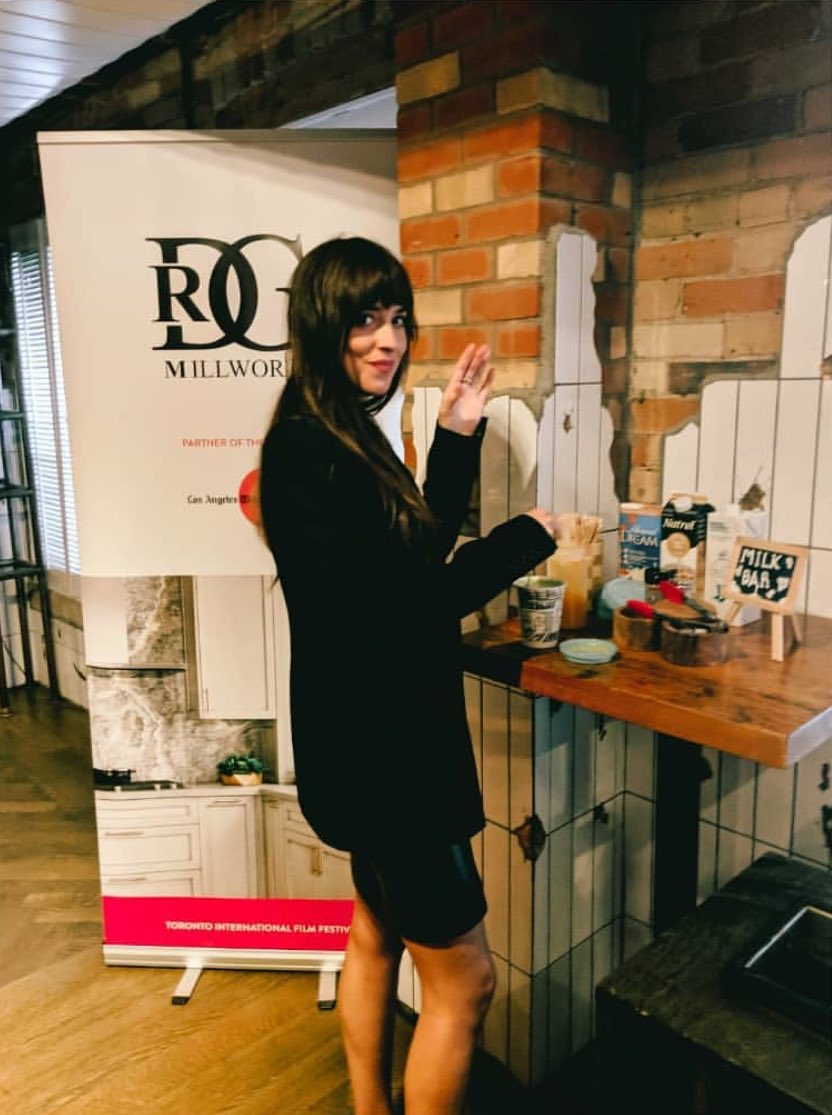 Tzu_5911's tweet photo. szaconagency:#DakotaJohnson enjoying a @halecoffee Matcha Almond Latte and giving us a HALE-o. What's your fave hot beverage of choice? #TIFF19 @latimesevents #LATHQ
https://t.co/9LgFPOOfcq https://t.co/O2b2BrpsGL