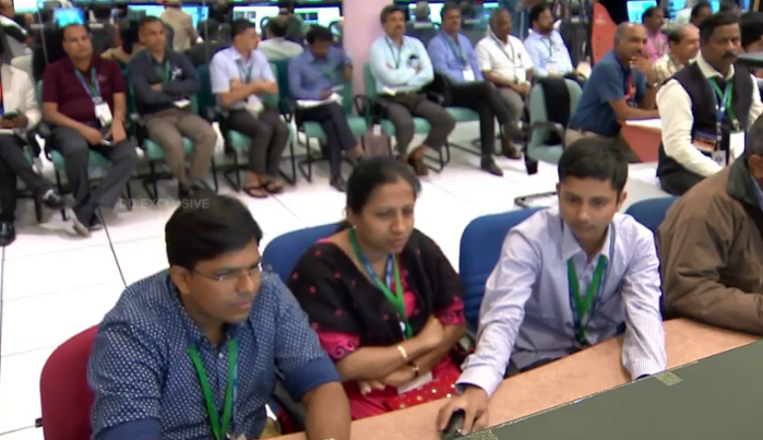 htTweets's tweet photo. #Chandrayaan2 | Scientists gear up for the soft landing of #VikramLander on the South Pole region of the moon. 

Here are the inside visuals from @isro headquarters as the countdown begins

Follow LIVE updates: https://t.co/B3cTfRQV1C https://t.co/6hsQgsOmWe