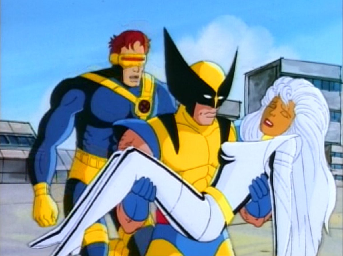 Cyclops: What’s wrong with Storm?Wolverine: Something about the Professor denying her PTO request for the last damn time then she just fainted.