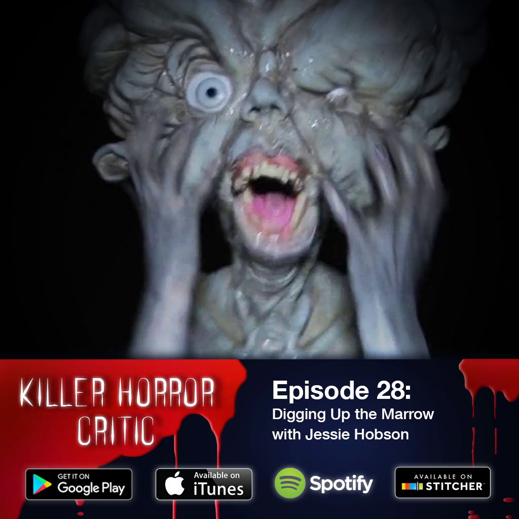 CineDump's tweet photo. New Killer episode is up!

Journalist &amp; creator of @CineDump, Jessie Hobson, joins to chat monsters &amp; found footage with the underrated creature feature, DIGGING UP THE MARROW!

Screaming on iTunes, Soundcloud, Stitcher, Spotify &amp; more at: https://t.co/mKIMHIgZrh #KHC #Podcast https://t.co/O9JDPsfk8a