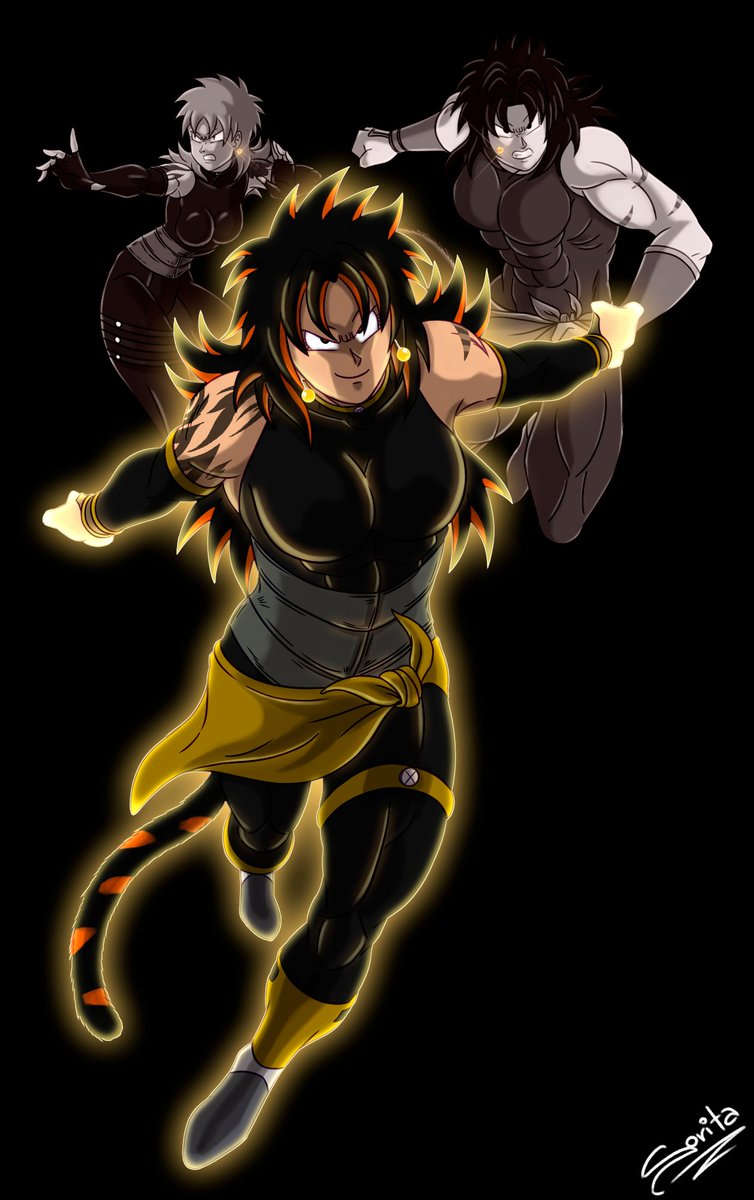 SoritaNSFW's tweet photo. #Commission for @lowresicecube 
Pothala fusion between #Sorita and #RetasIX, the mighty #Rori!
🔸[Refs used]

#ocs | #pothala | #fusion | #saiyanoc https://t.co/4gvRixTGZV