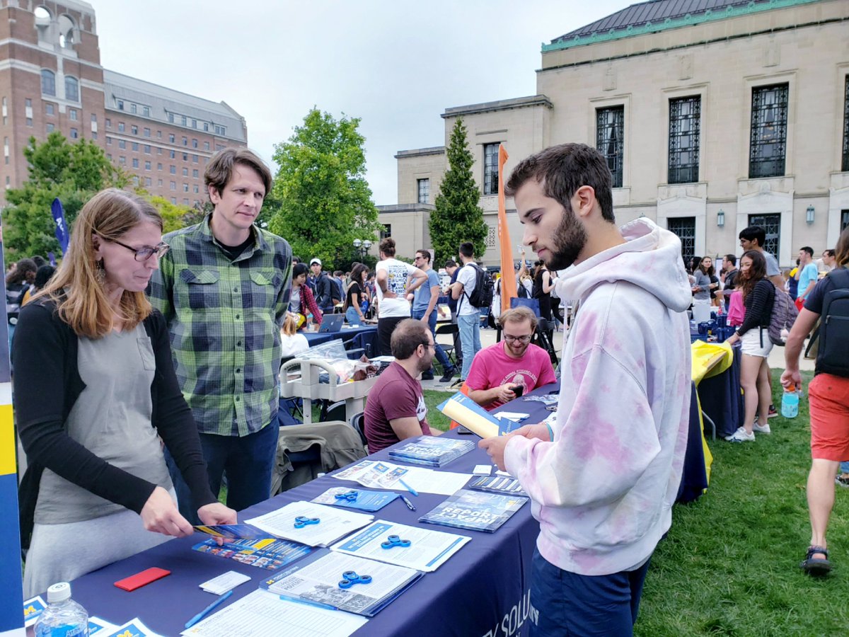 LaurenSlagter's tweet image. #PovertySolutions is at the north end of Ingalls Mall for @UMich #festifall. Stop by to say hi &amp;amp; learn how to get involved this semester