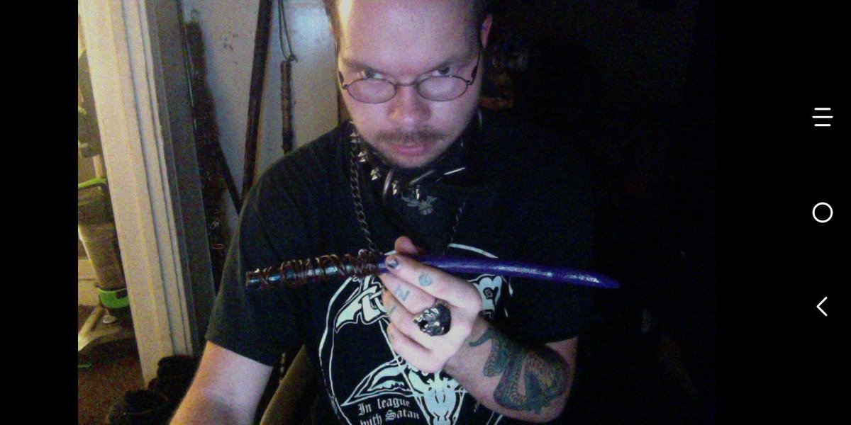 ThorCarlton's tweet photo. Just made my first purchase from Cobra Craft Wands. I'm so excited to have my very own magic wand, hand crafted in the USA by a real wizard. https://t.co/1vjYVzNhFo