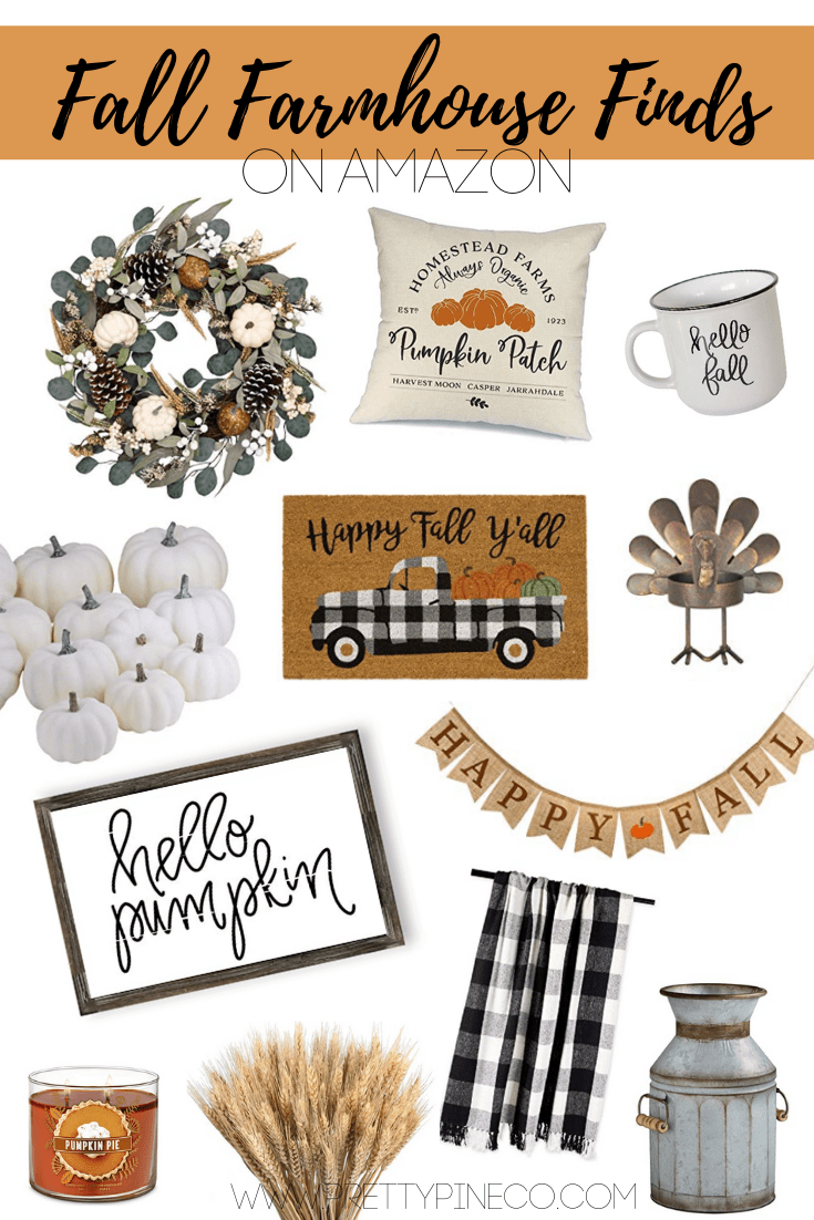 PrettyPineCo's tweet photo. Fall Farmhouse Finds on Amazon #fallhomedecor #farmhousestyle https://t.co/p6WfFZuBGe https://t.co/RoP0yv9Nce
