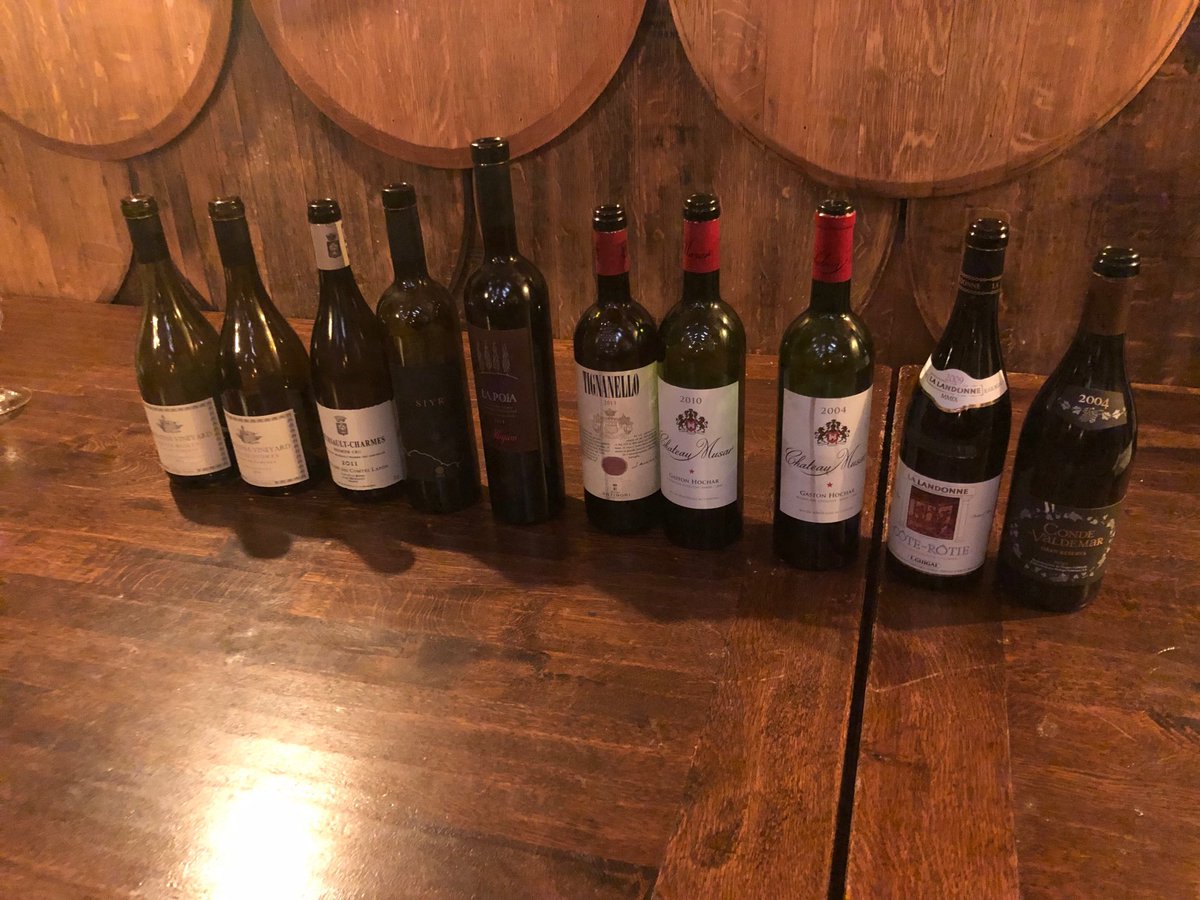 Stunning dinner at Non Solo Pizza with a representative from each winery. Impossible to call a favourite.