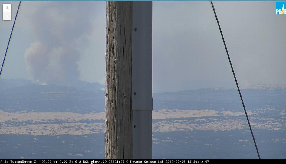 CAFireScanner's tweet image. #RedBankFire in Tehama Co starting to become more active aswell..