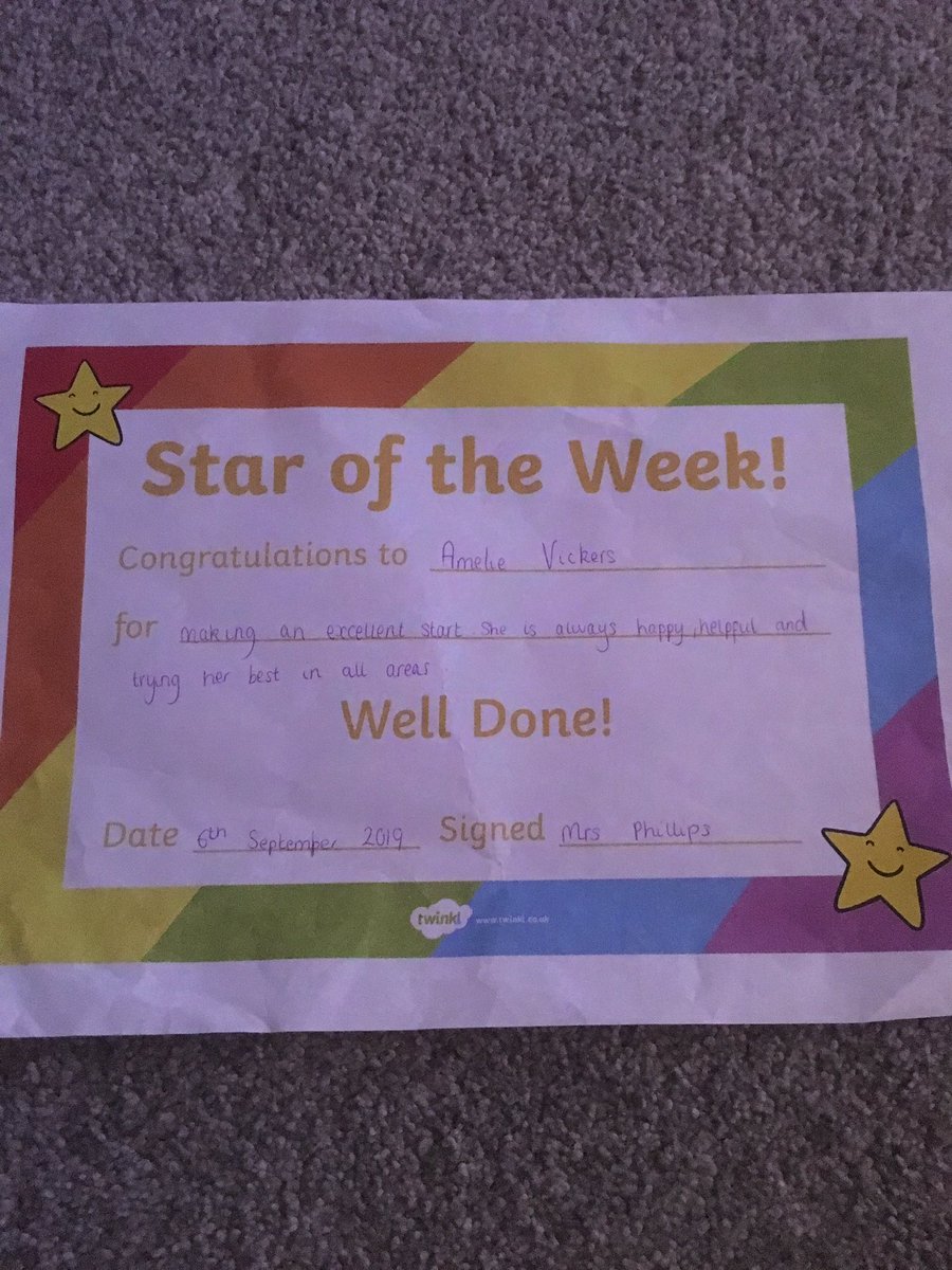 Don’t usually tweet but I am one proud daddy tonight. First week at big school <a href="/JJanemckay/">Jane McKay</a>