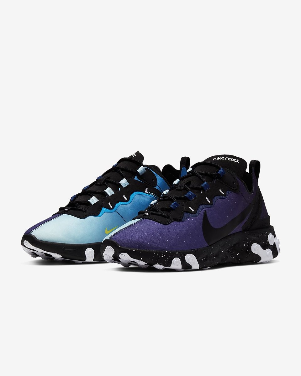 nike react element 55 blue void