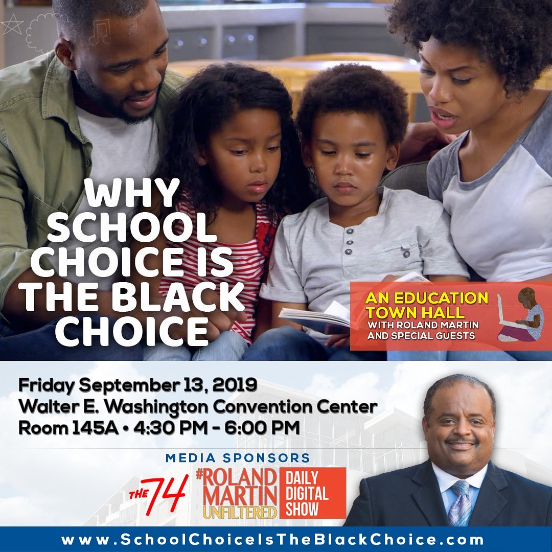 RonaldCRice's tweet photo. Join us for our #CBCALC19 education session led & moderated by @rolandsmartin including @DrStevePerry #MargaretFortune #ShawnHardnett #ElizabethDavis w/ @The74 @charteralliance @UNCF @KIPPFoundation @ppi @ExcelinEd @WaltonFamilyFdn @edchoice https://t.co/OKAr8y05IQ