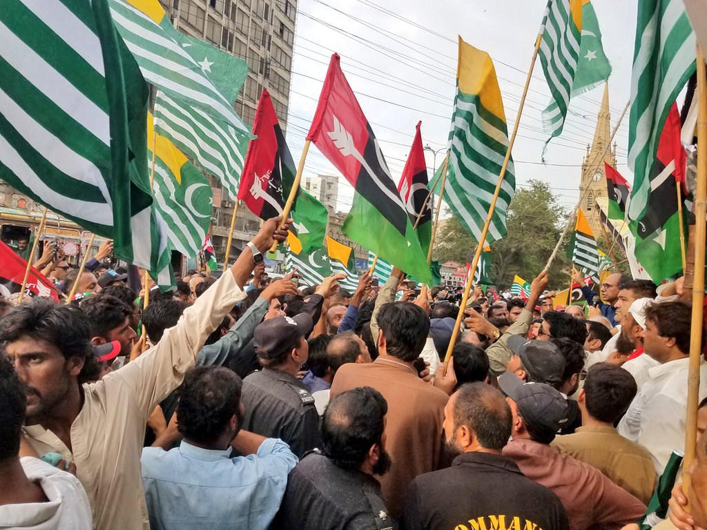 humanstore11's tweet photo. Solidarity with Kashmir on #DefenceDay programme arranged by PPP Karachi Division at Tower
#PakistanZindabad
#6thSeptember2019
@SaeedGhani1 @WaqarMehdiPPP1 https://t.co/zoPYPVmait
