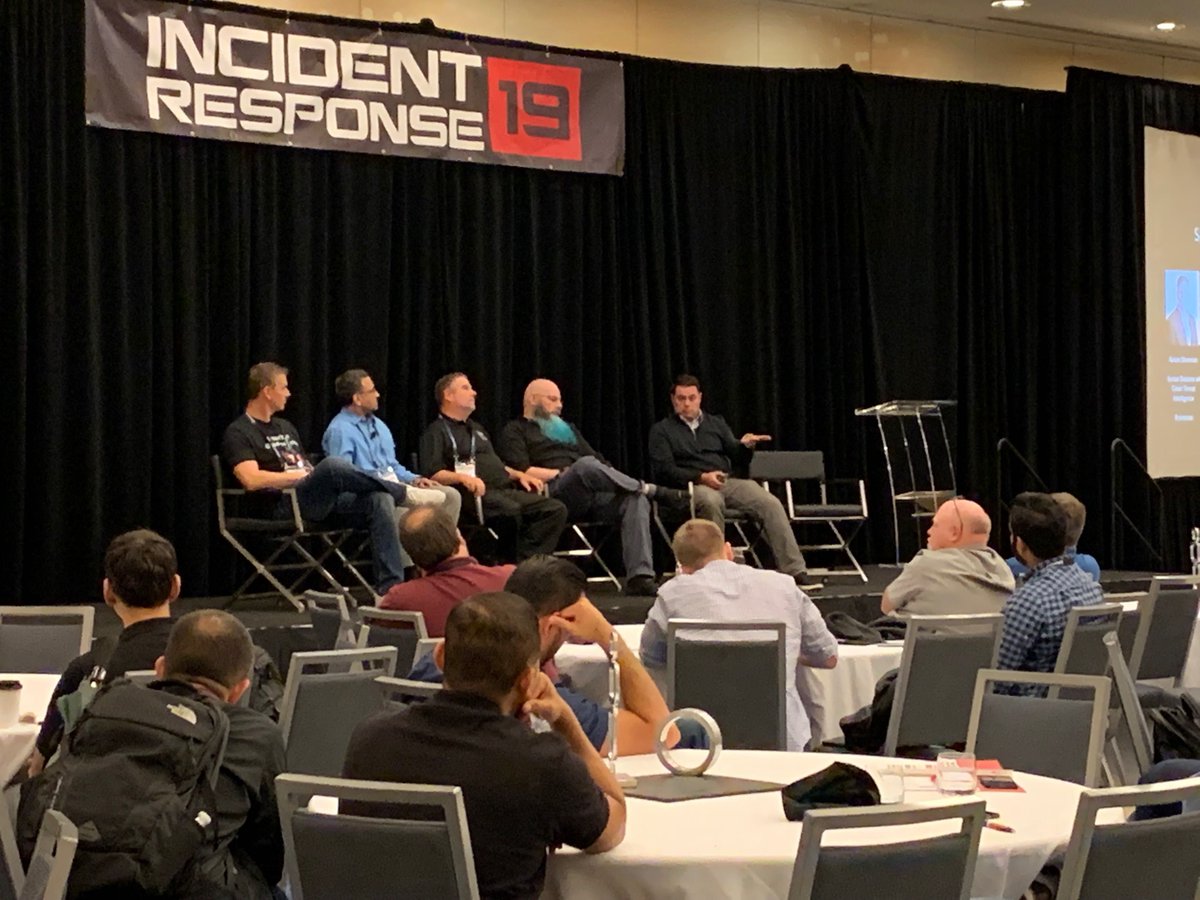 Thanks for Attending #IR19!
Talented #CyberSecurity #Professionals, Valuable #Learning Sessions, &amp; Great #Swag! 
#IRC #Incidentresponse #soar #tech #cyber #Securityautomation #soc #databreach #freeconference #Arlington #Virginia #Security