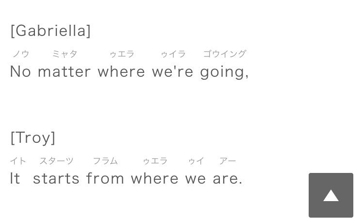 きてぃ Kitty ハイスクールミュージカルのeveryday歌いたくて歌詞検索したら読みの発音クセありすぎてワロタｗｗｗｗｗｗミャタ ゥエラ ゥイラｗｗｗｗｗｗｗｗｗｗｗｗ