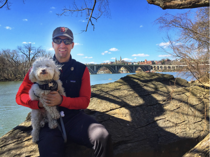 NewPoliticsAcad's tweet photo. Our Senior Campaign Advisor Brendon Mills has four main passions in life: fitness, politics, his wife, and his dog (not in that order). Join him this morning on the Capitol lawn as he shares his first passion with the #ServiceToPolitics community and leads a Fun Run. https://t.co/sBC0ACPEU6