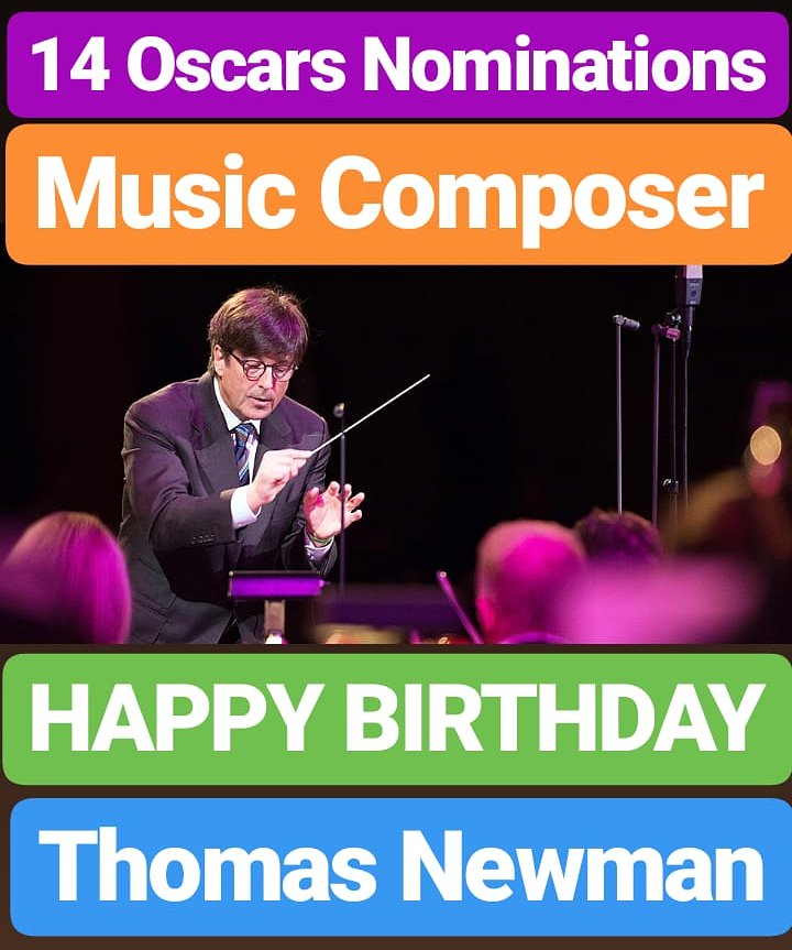 HAPPY BIRTHDAY 
Thomas Newman 