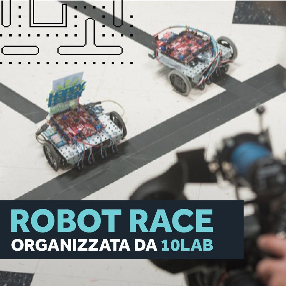 SardegnaRs's tweet photo. 📍 Organizzata da #10LAB, Robot race è la gara di #robot su ruote più innovativa della Sardegna.
👉 Nel corso delle due giornate, dalle ore 9 alle ore 18, negli spazi della CORTE 2, fra piste e ostacoli, tutti potranno diventare piloti digitali a #sinnova19 https://t.co/OAbPl2dLiD