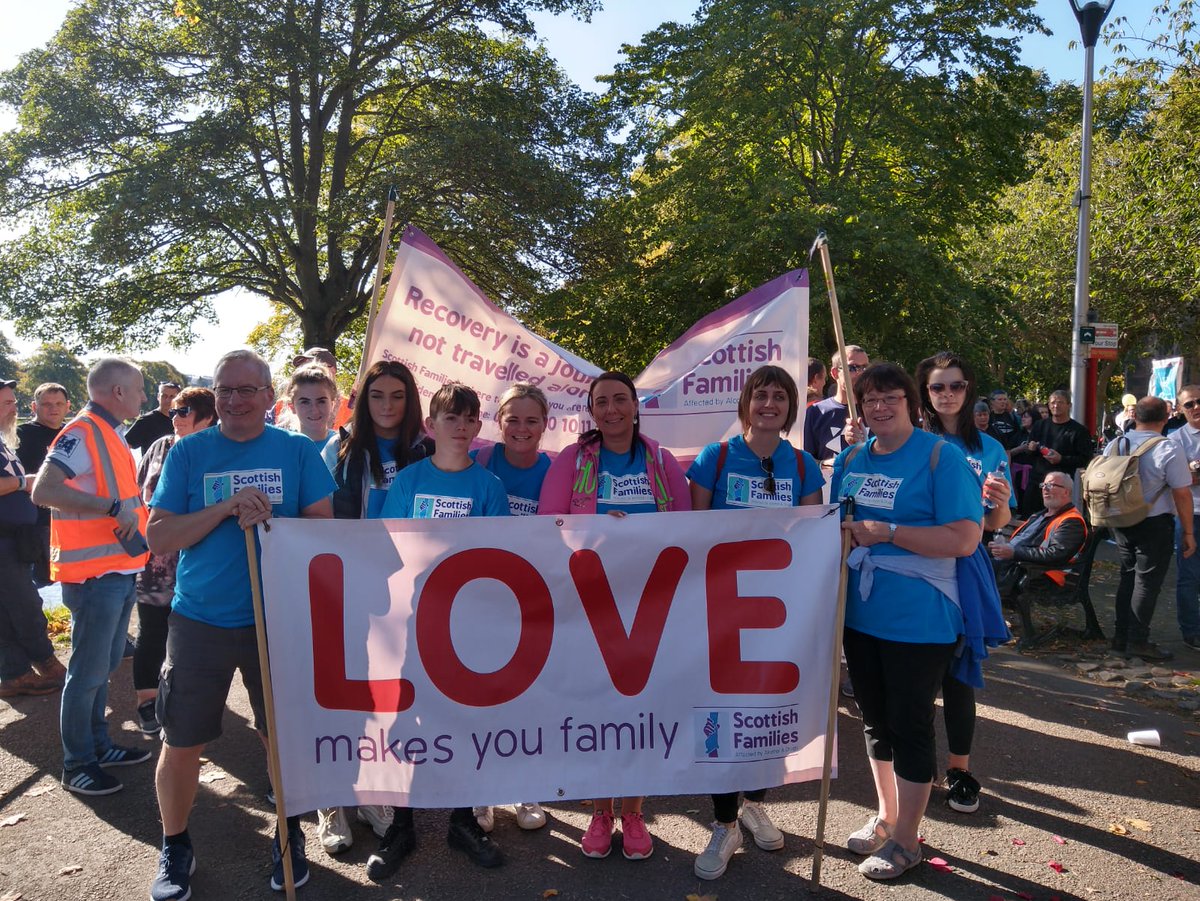 susiesfad's tweet photo. Walking with #love and #hope... this is what #compassionatecommunitiescreate @ScotFamADrugs @clairesfad @ceosfad @AshSFAD @Colinsfadorguk1 https://t.co/jMrOJqM3dB
