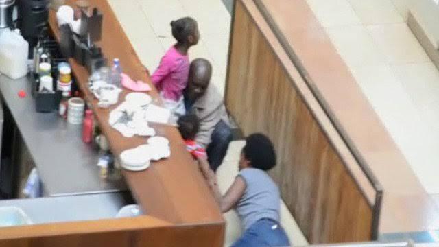 BegiBrenda's tweet photo. The moment when Faith Wambua and her kids were rescued.
#Westgate https://t.co/tAmj1Clb7K