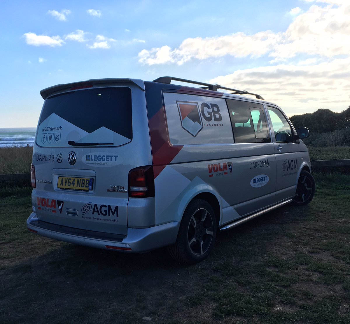 The van has been rebranded ahead of the new season! What do you think? #GoBeyond #GBTelemark