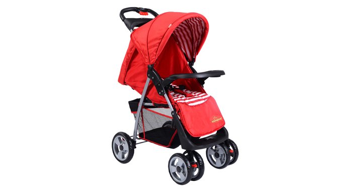 costway foldable baby stroller