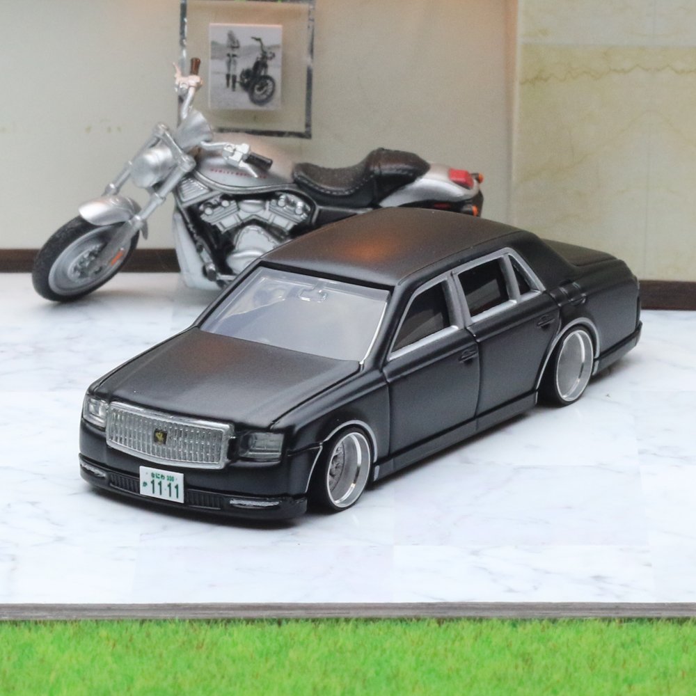 トミカ改造 トヨタ センチュリー フルエアロ ☆深リム ☆ホットウィール