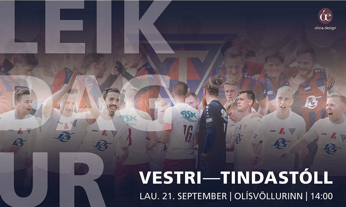 GAMEDAY
<a href="/TFotbolti/">Tindastóll Fótbolti</a>  🆚 <a href="/VestriF/">Vestri - Fótbolti</a> 
🏟️Olisvöllurinn
⏲️14:00
Áfram TINDASTÓLL