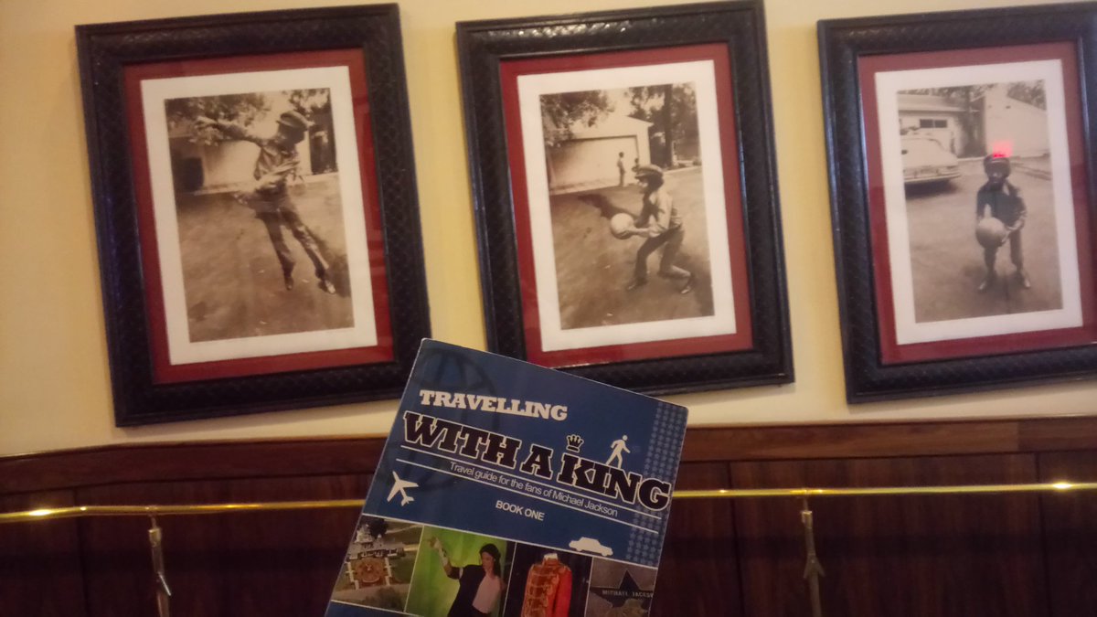 mjbookclub's tweet image. There are 2 sets of @michaeljackson items at the Hard Rock Hotel in Las Vegas. This trio of photos is near the Paradise Parking area @MyMJGuide