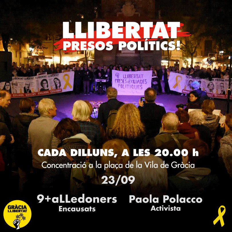 NouLledoners's tweet photo. 🔴 Aquest cap de setmana son les festes de la Mercè a #Barcelona

👉  Volem donar les gràcies a les companyes de @GraciaLlibertat que ens han convidat a l'acte de dilluns on podrem donar veu al nostre cas.

https://t.co/KtSIPmyG5n https://t.co/m9sbcf2Evd