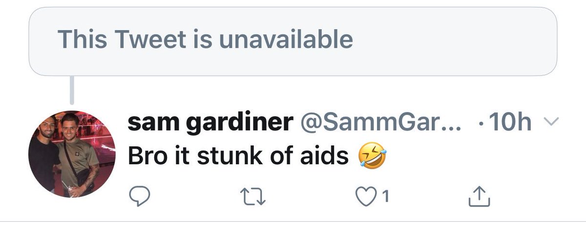 Sam, we are so happy that you will not be joining us on NYD. Until you grow up you are actually not welcome! The only stench here is your rotting ignorance.