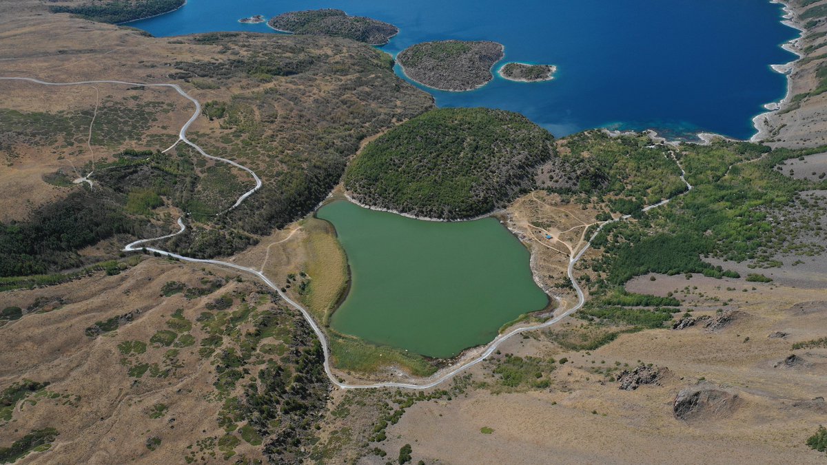 2019 Eylül. Nemrut Krater Gölü.