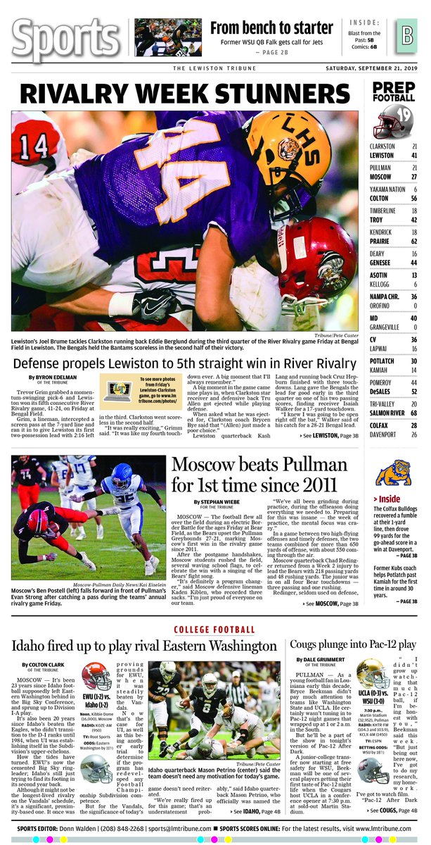 Lewiston Tribune Sports tweet media