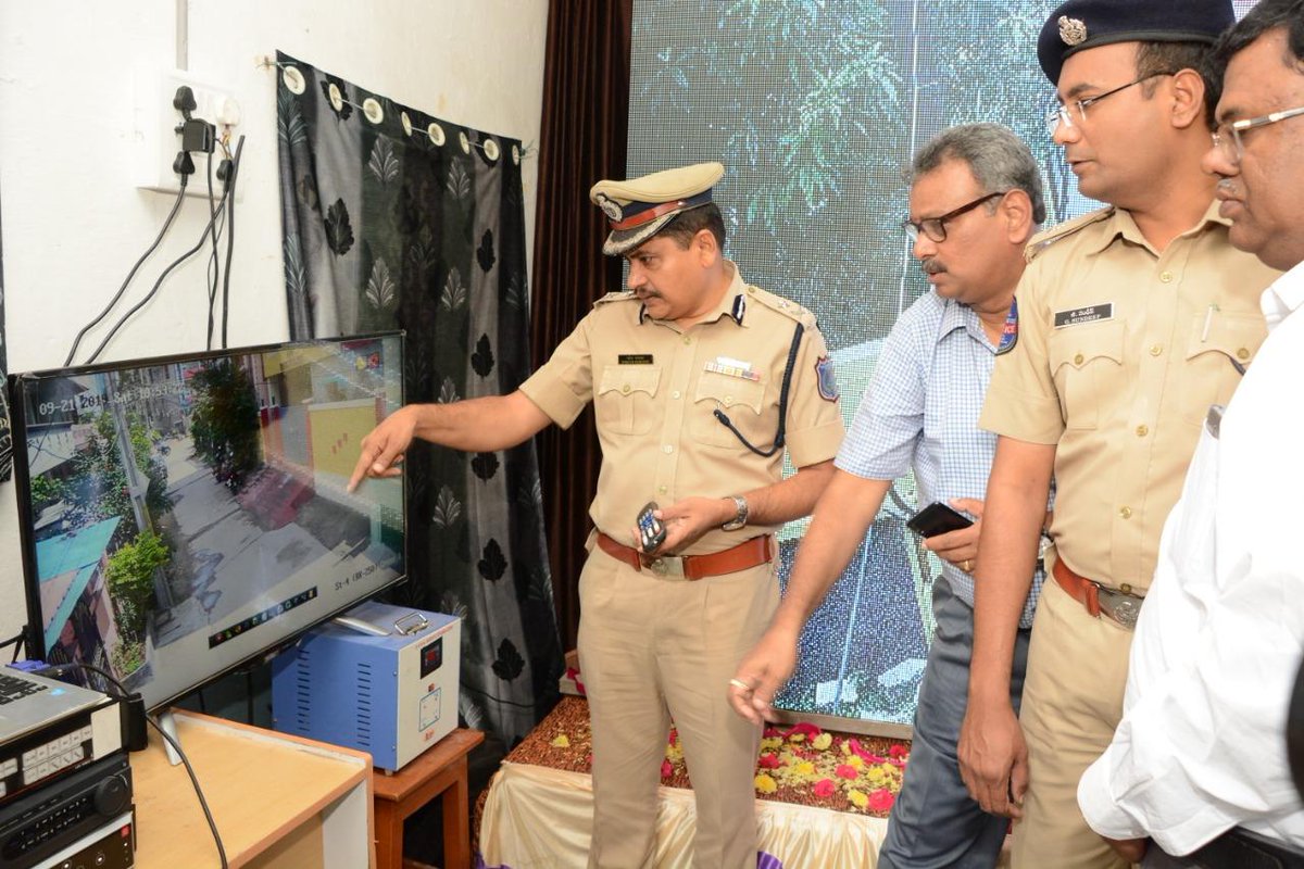 PRESS NOTE 
CP asks public to join hands for Safer Rachakonda
CCTV cameras Inaugurated by Rachakonda CP for public safety <a href="/TelanganaDGP/">DGP TELANGANA POLICE</a> <a href="/cyberabadpolice/">Cyberabad Police</a>
