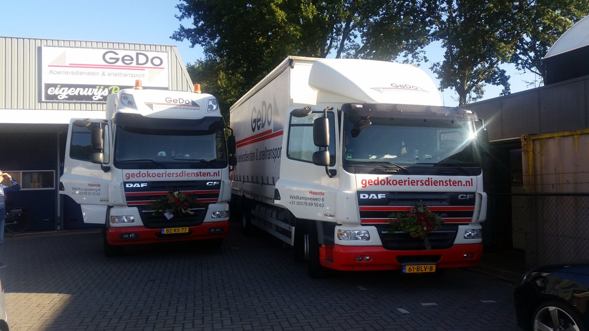 GebDokter's tweet photo. We zijn er klaar voor @TruckersHeerde het gaat een mooie dag worden voor #iedereen allemaal veel #plezier. https://t.co/u88Il7jvpW