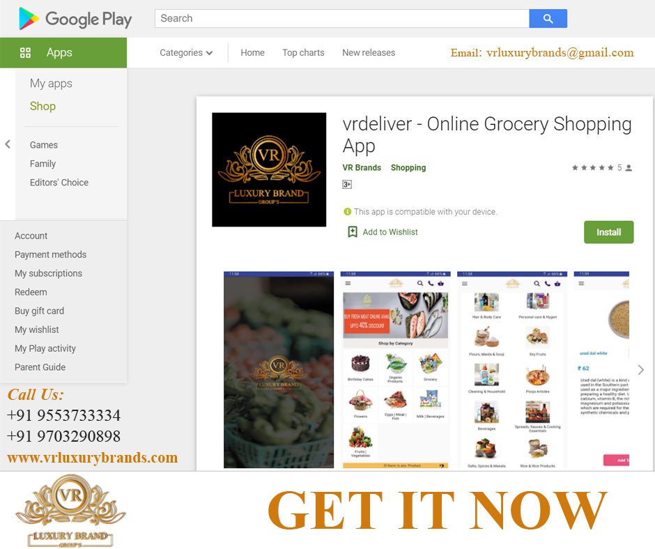 VR Grocery app on Twitter "Tirupati vrdeliver